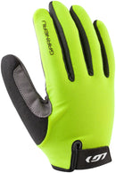 Garneau Calory Gloves - Yellow Full Finger Men's Small
