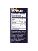 Supplement GU BCAA Amino Acid Capsules 60/Bottle