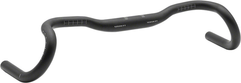 Redshift Sports Kitchen Sink Road Drop Handlebar - Aluminum 31.8mm 47cm 20mm Rise BLK