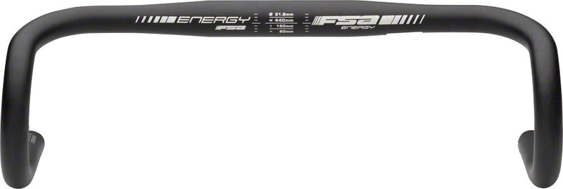 FSA Full Speed Ahead Energy Traditional Drop Handlebar - Aluminum 31.8mm 40cm BLK