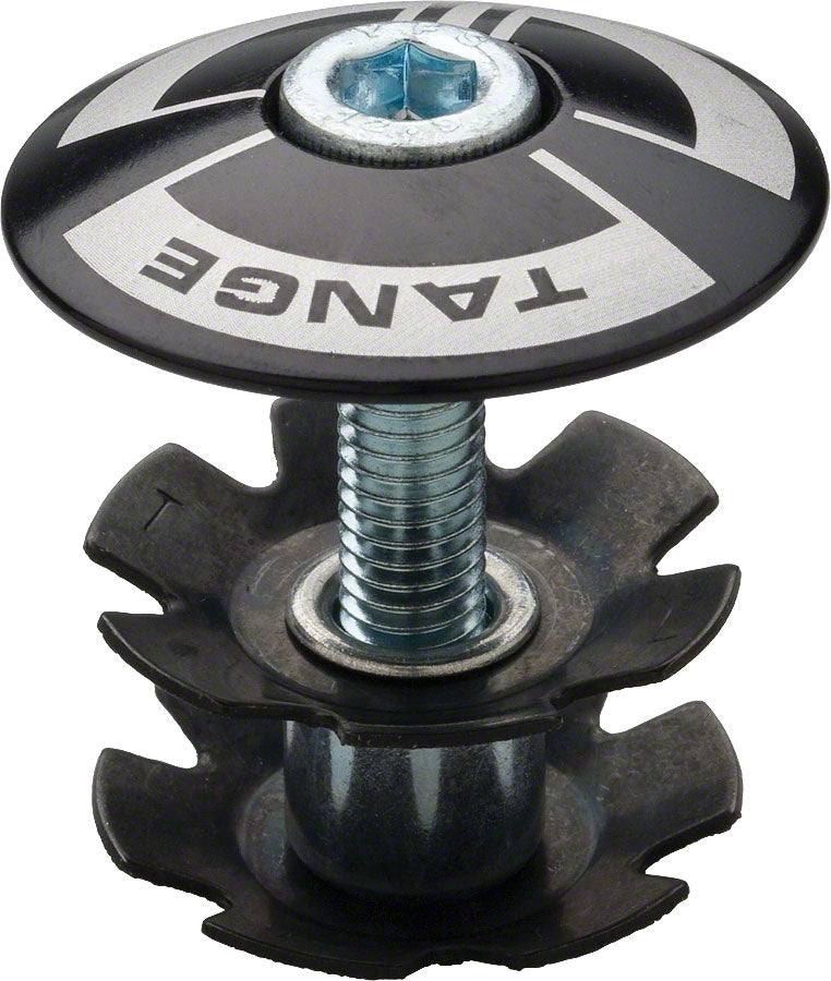 Tange-Seiki Aheadset Starnut Bolt Nylon Cap 1" Steel 1-1/8" Aluminum Steerer