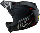 Troy Lee Designs D4 Polyacrylite Helmet – Shadow Black X-Large