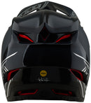 Troy Lee Designs D4 Polyacrylite Helmet – Shadow Black X-Large