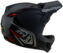 Troy Lee Designs D4 Polyacrylite Helmet – Shadow Black X-Large