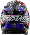Troy Lee Designs D4 Polyacrylite Helmet – Linear Black Large
