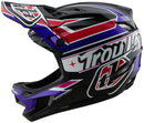 Troy Lee Designs D4 Polyacrylite Helmet – Linear Black X-Small