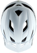 Troy Lee Designs Flowline Helmet – Point White/Black Medium/Large