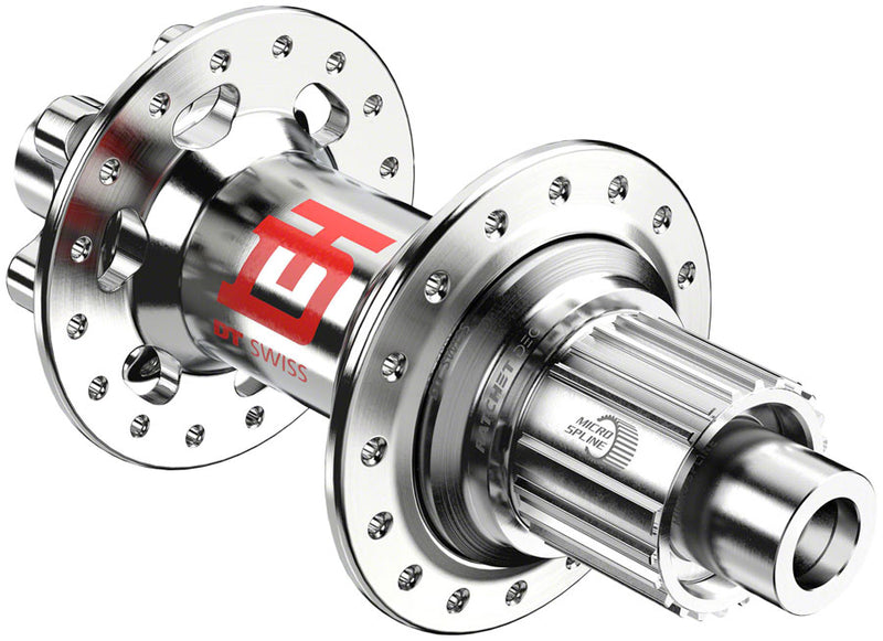 DT Swiss 240 DEG Rear Hub - 12 x 148mm 6-Bolt Micro Spline Silver 32H 90pt 3 Decades