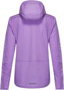 Gorewear Fernflow Hooded Windbreaker - Purple Womens X-Small