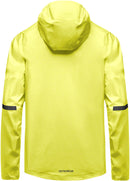 Gorewear Lupra Gore-Tex 2.0 Hooded Jacket - Black/Neon Yellow Men's X-Large