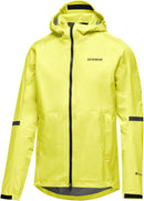 Gorewear Lupra Gore-Tex 2.0 Hooded Jacket - Black/Neon Yellow Men's Small