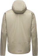 Gorewear Fernflow Hooded Windbreaker - Beige Men's Small
