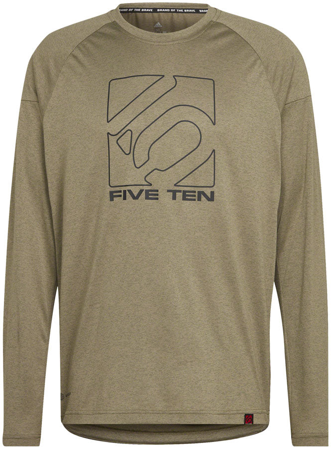 Five Ten Long Sleeve Jersey - Orbit Green Small