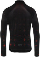 Gorewear C5 Thermo Jersey - Black/Fireball Mens Small