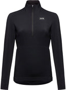 Gorewear Trail KPR Hybrid 1/2-Zip Jersey - Black Women's Large