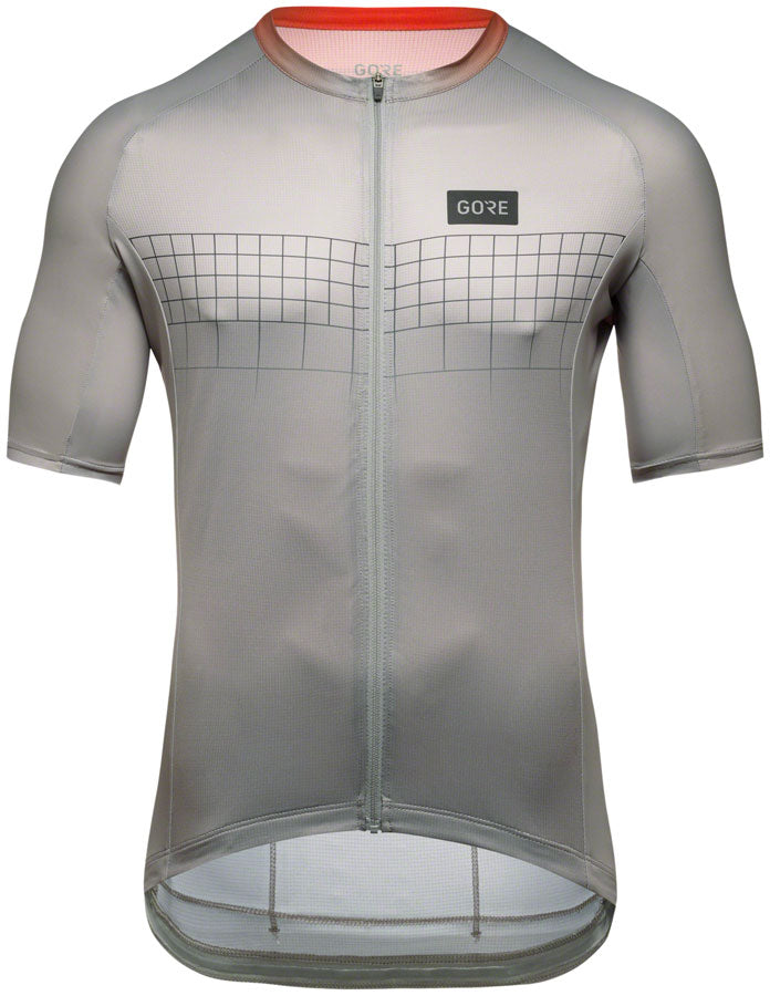 Gorewear Grid Fade Jersey 2.0 - Gray/Fire Womens Small