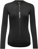 Gorewear Torrent Long Sleeve Jersey - Womens Black X-Small