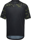Gorewear Trail KPR Daily Jersey - Black/Green Mens X-Large