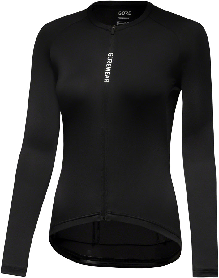 Gorewear Spinshift Long Sleeve Jersey - Black Womens Small/4-6