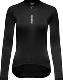 Gorewear Spinshift Long Sleeve Jersey - Black Womens Small/4-6