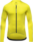 Gorewear Spinshift Long Sleeve Jersey - Neon Yellow Mens Small