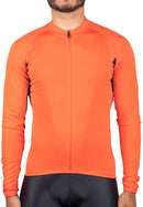Bellwether Sol-Air UPF Long Sleeve Jersey - Orange Men's Medium