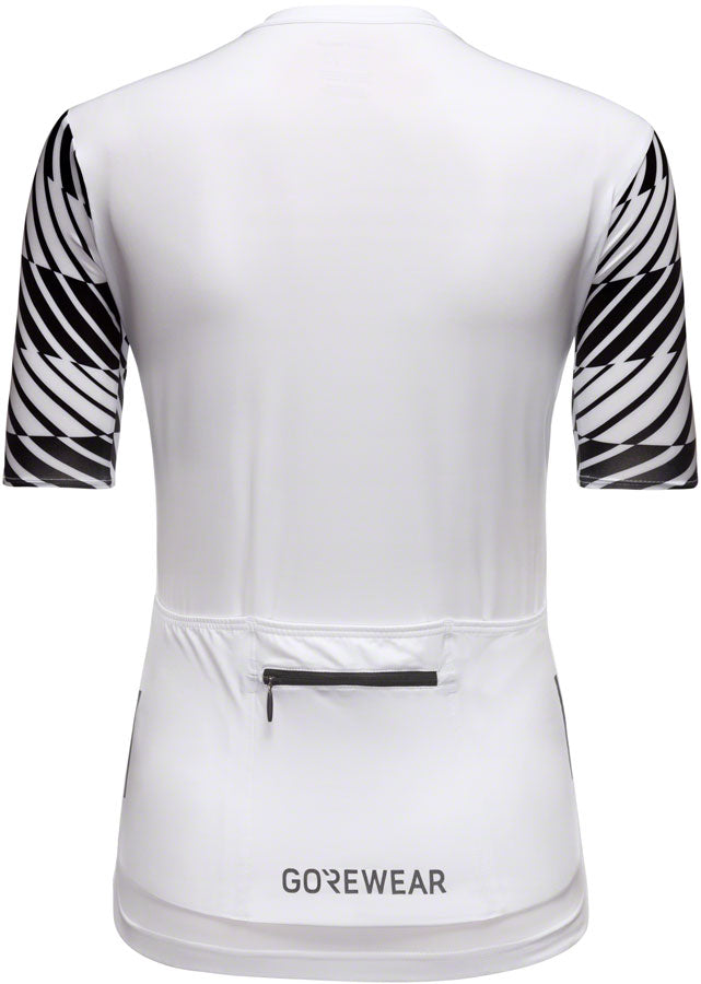 Gorewear Swiftride Optical Jersey - White/Black Womens X-Small