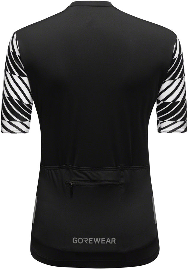 Gorewear Swiftride Optical Jersey - Black/White Womens X-Small