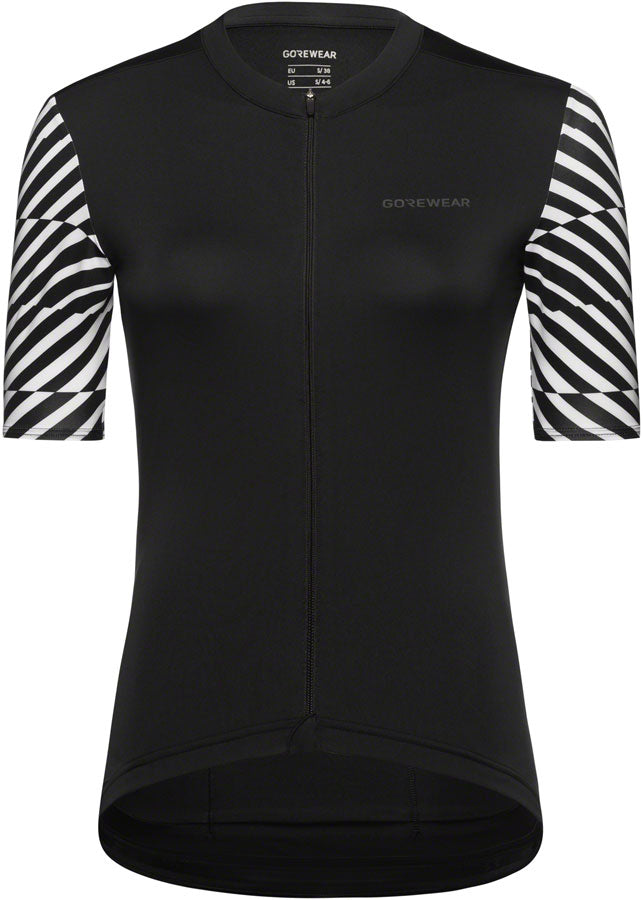 Gorewear Swiftride Optical Jersey - Black/White Womens Medium