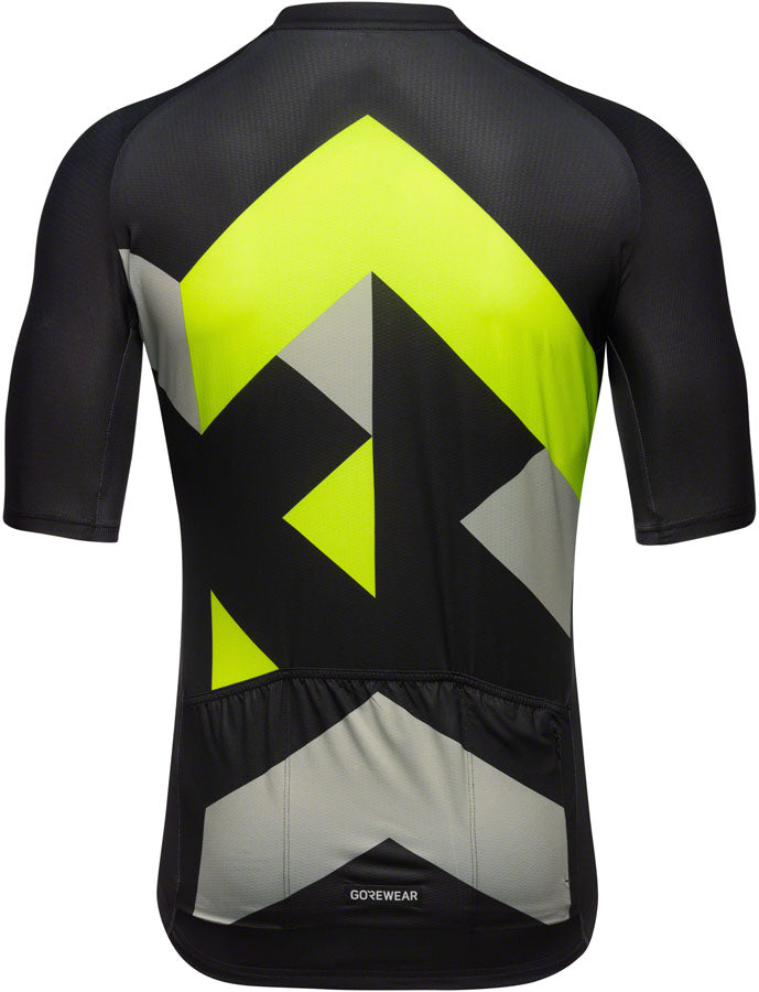 Gorewear Spirit Signal Jersey - Black/Yellow Mens X-Large