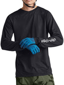 Troy Lee Designs Skyline Long Sleeve Jersey – Mono Black Medium