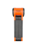 Kryptonite Evolution 790 Folding Lock - 90cm Keyed Inludes Click Tight Bracket BLK/Orange