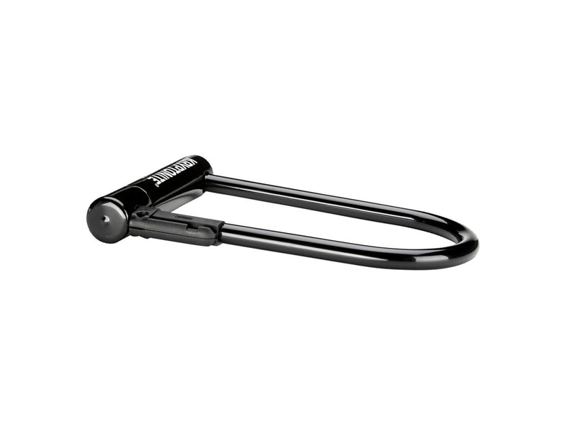 Kryptonite Keeper U-Lock - 4 x 8" Keyed Black Includes 4 cable and bracket