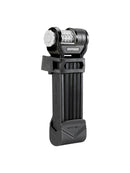 Kryptonite Keeper 585 Combo Folding Lock - 85cm 3mm Black #
