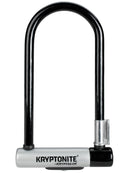 Kryptonite KryptoLok U-Lock - 4 x 9" Keyed Black Includes bracket