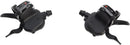 microSHIFT MarvoLT Trigger Shifter Set 9-Speed Double/Triple Steel Lever Optical Gear Indicator Shimano Compatible