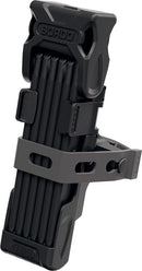 Abus Bordo 6000K XPlus Folding Lock - Keyed 3/90cm Saddlefix Bracket Raincap