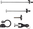 Pinhead 4-Pack Lockset: Wheel Skewer Set Seat Fork Top Cap