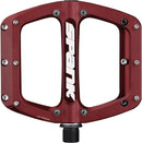 Spank Spoon 110 Platform Pedals Body: Aluminum Spindle: Cr-Mo 9/16'' Red