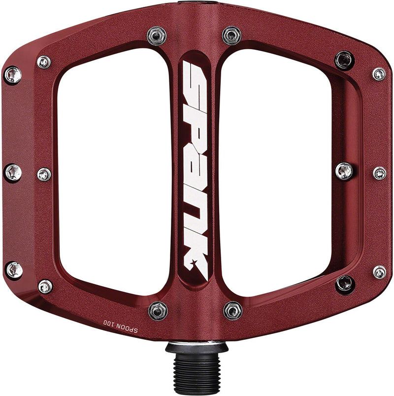 Spank Spoon 110 Pedals Red