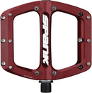 Spank Spoon 110 Platform Pedals Body: Aluminum Spindle: Cr-Mo 9/16'' Red