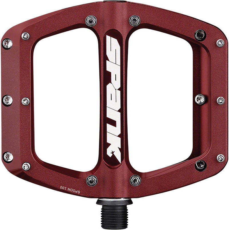 Spank Spoon 110 Pedals Red
