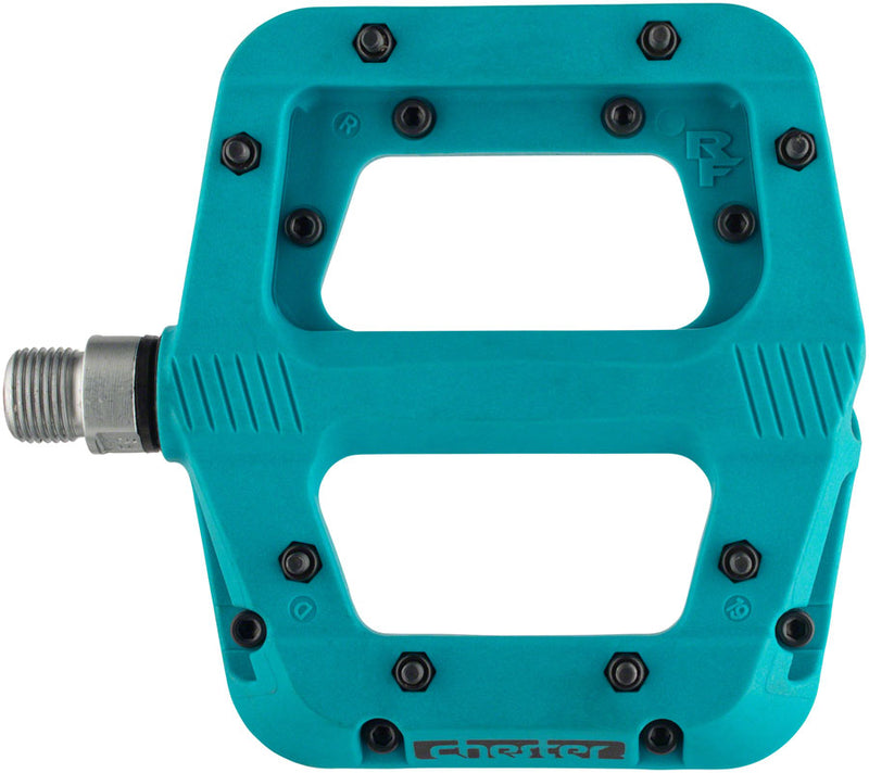 RaceFace Chester Pedals - Platform Composite 9/16" Large Turquoise