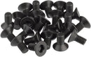 BikeFit Cleat Screws 25-Pack 10mm SPD / MTB Compatible Countersunk 4mm Hex M5 X 0.8