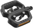 LOOK GEO TREKKING Pedals - Single Side Clipless Platform Chromoly 9/16" BLK