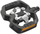 LOOK GEO TREKKING Pedals - Single Side Clipless Platform Chromoly 9/16" BLK