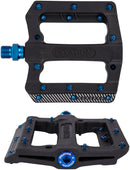Fyxation Mesa MP Subzero Pedals - Platform Composite/Plastic 9/16" BLK/Blue