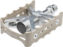 MKS Esprit Pedals - Platform Aluminum 9/16" Silver