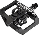Xpedo GFX Pedals - Dual Sided Clipless with Platform Aluminum 9/16" Black