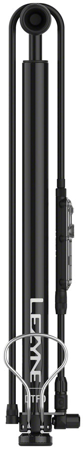Lezyne Digital Travel Floor Drive Floor Pump CNC Alloy 160psi Black